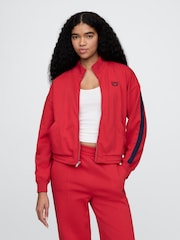 Gap Red Vintage Soft Logo Track Jacket - Image 1 of 5
