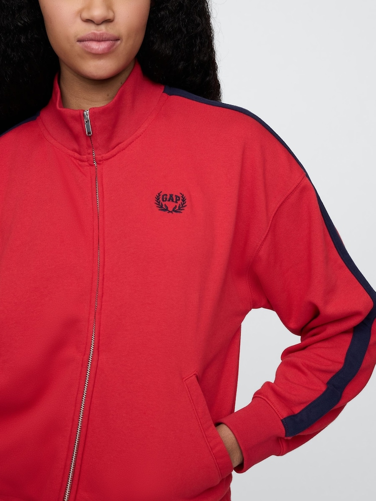 Rood - Gap Vintage trainingsjack met zacht logo - Image 4 of 5