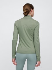 Gap Green Quarter Zip Long Sleeve Jacket - Image 2 of 5