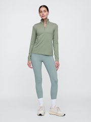 Gap Green Quarter Zip Long Sleeve Jacket - Image 3 of 5