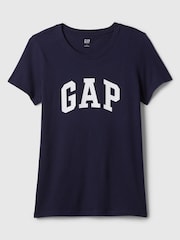 Gap Navy/Blue Vintage Logo Short Sleeve T-Shirt - Image 4 of 4