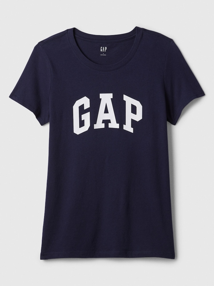 Gap Navy/Blue Vintage Logo Short Sleeve T-Shirt - Image 4 of 4 Gap Navy/Blue Vintage Logo Short Sleeve T-Shirt - Image 4 of 4