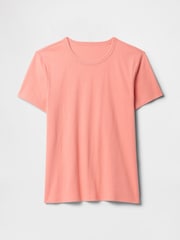 Gap Orange Crew Neck Favourite Cotton Short Sleeve T-Shirt - Image 5 of 5
