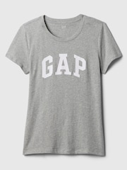 Gap Grey Vintage Logo Short Sleeve T-Shirt - Image 4 of 4