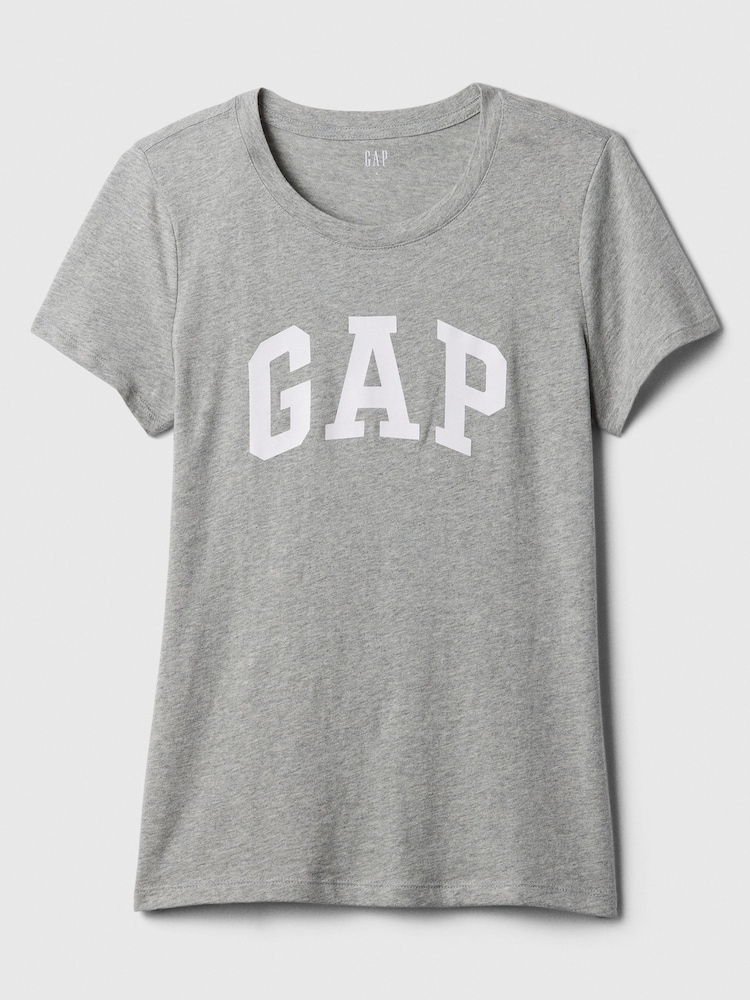 Gap Grey Vintage Logo Short Sleeve T-Shirt - Image 4 of 4