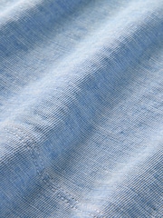 Gap Blue Vintage 100% Organic Cotton Shrunken Cropped T-Shirt - Image 4 of 4