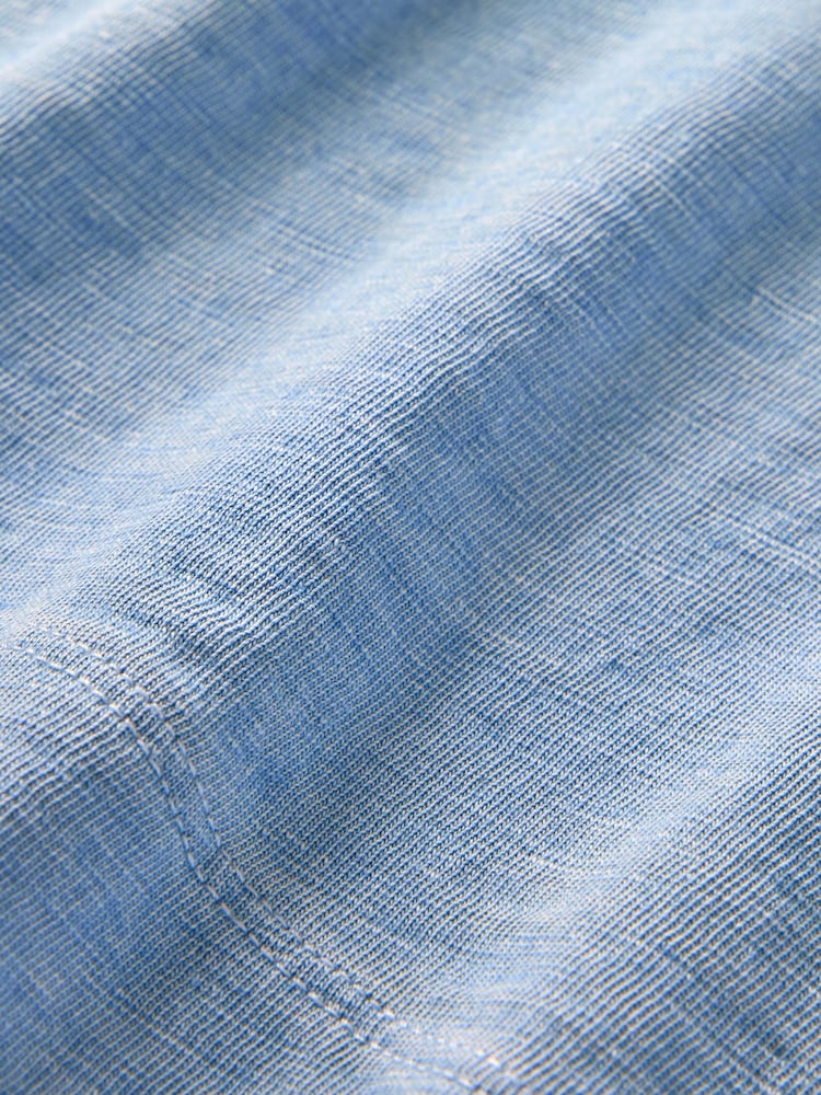 Gap Blue Vintage 100% Organic Cotton Shrunken Cropped T-Shirt - Image 4 of 4