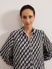 Phase Eight Black Eleanor Swing Dress - Image 4 of 7