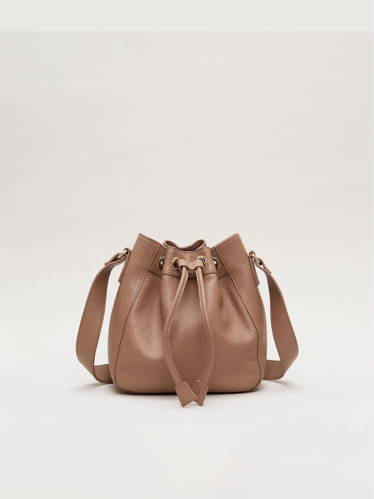 Phase Eight Natural Leather Bucket Bag - Image 1 of 7