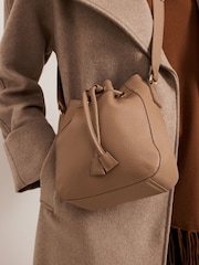 Phase Eight Natural Leather Bucket Bag - Image 2 of 7