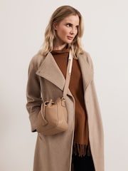 Phase Eight Natural Leather Bucket Bag - Image 3 of 7