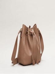 Phase Eight Natural Leather Bucket Bag - Image 4 of 7