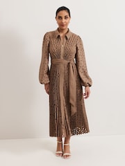 Phase Eight Natural Petite Ryley Dress - Image 1 of 5