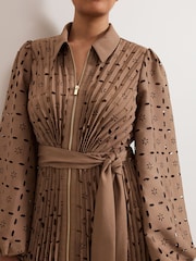 Phase Eight Natural Petite Ryley Dress - Image 4 of 5