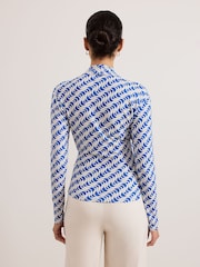 Phase Eight April Geo Wrap Top - Imagen 2 de 7
