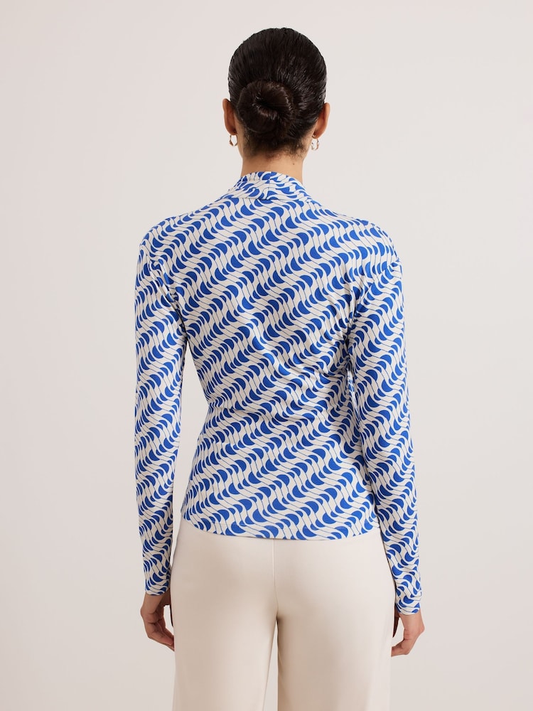 Phase Eight April Geo Wrap Top - Imagen 2 de 7