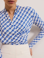 Phase Eight April Geo Wrap Top - Imagen 5 de 7