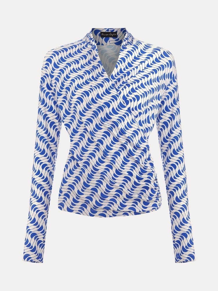 Phase Eight April Geo Wrap Top - Imagen 7 de 7