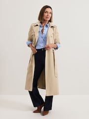 Phase Eight Blue Stripe Shirt - Image 5 of 6