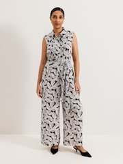 Phase Eight Black Petite Janine Jumpsuit - Image 1 of 7