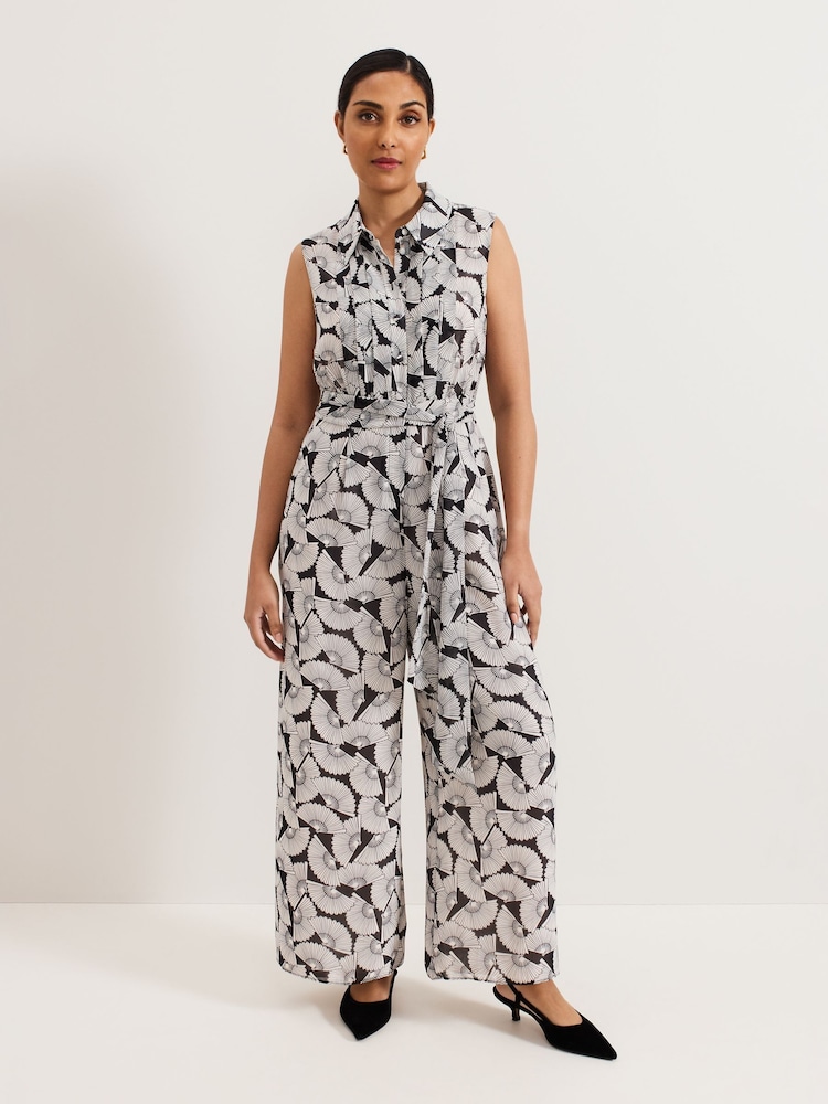 Phase Eight Black Petite Janine Jumpsuit - Image 1 of 7