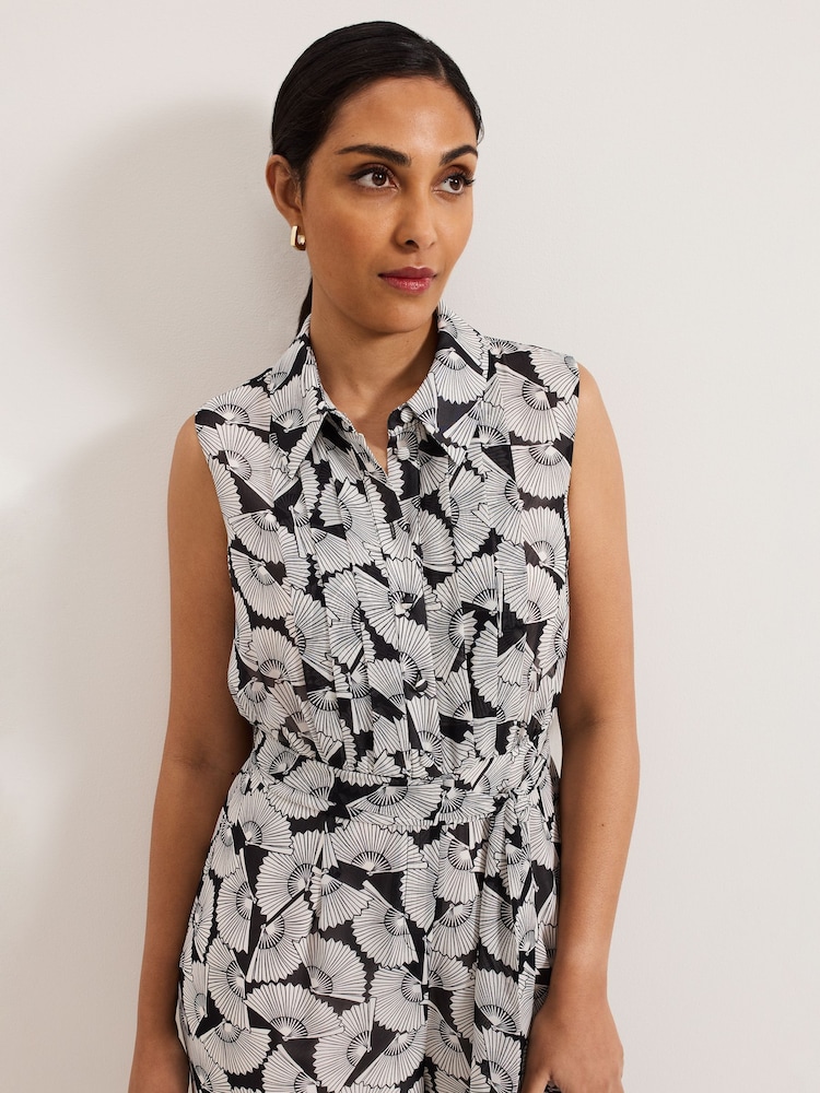 Phase Eight Black Petite Janine Jumpsuit - Image 4 of 7