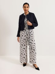 Phase Eight Black Petite Janine Jumpsuit - Image 6 of 7