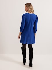 Phase Eight Blue Dannie Dress - Image 2 of 5