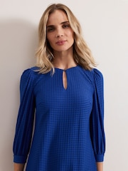 Phase Eight Blue Dannie Dress - Image 4 of 5