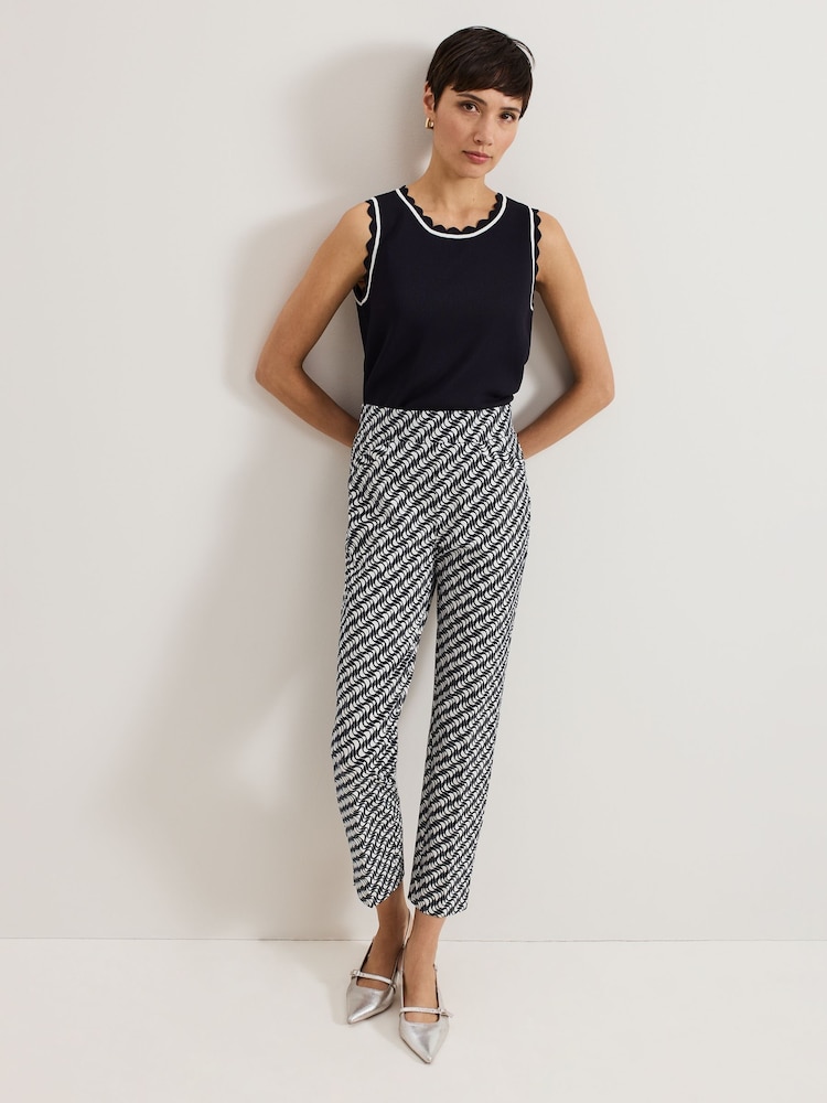 Phase Eight Black Carmella Trousers - Image 1 of 7