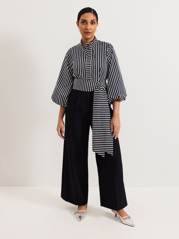 Phase Eight Blue Petite Bree Jumpsuit - Image 1 of 6
