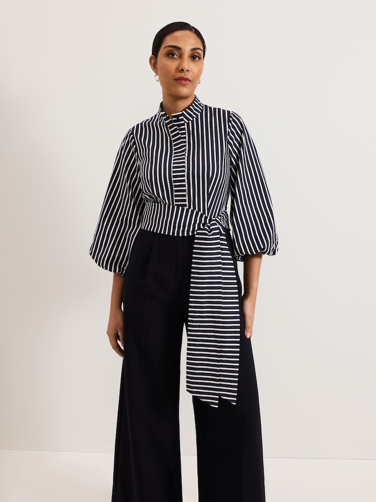 Phase Eight Blue Petite Bree Jumpsuit - Image 3 of 6