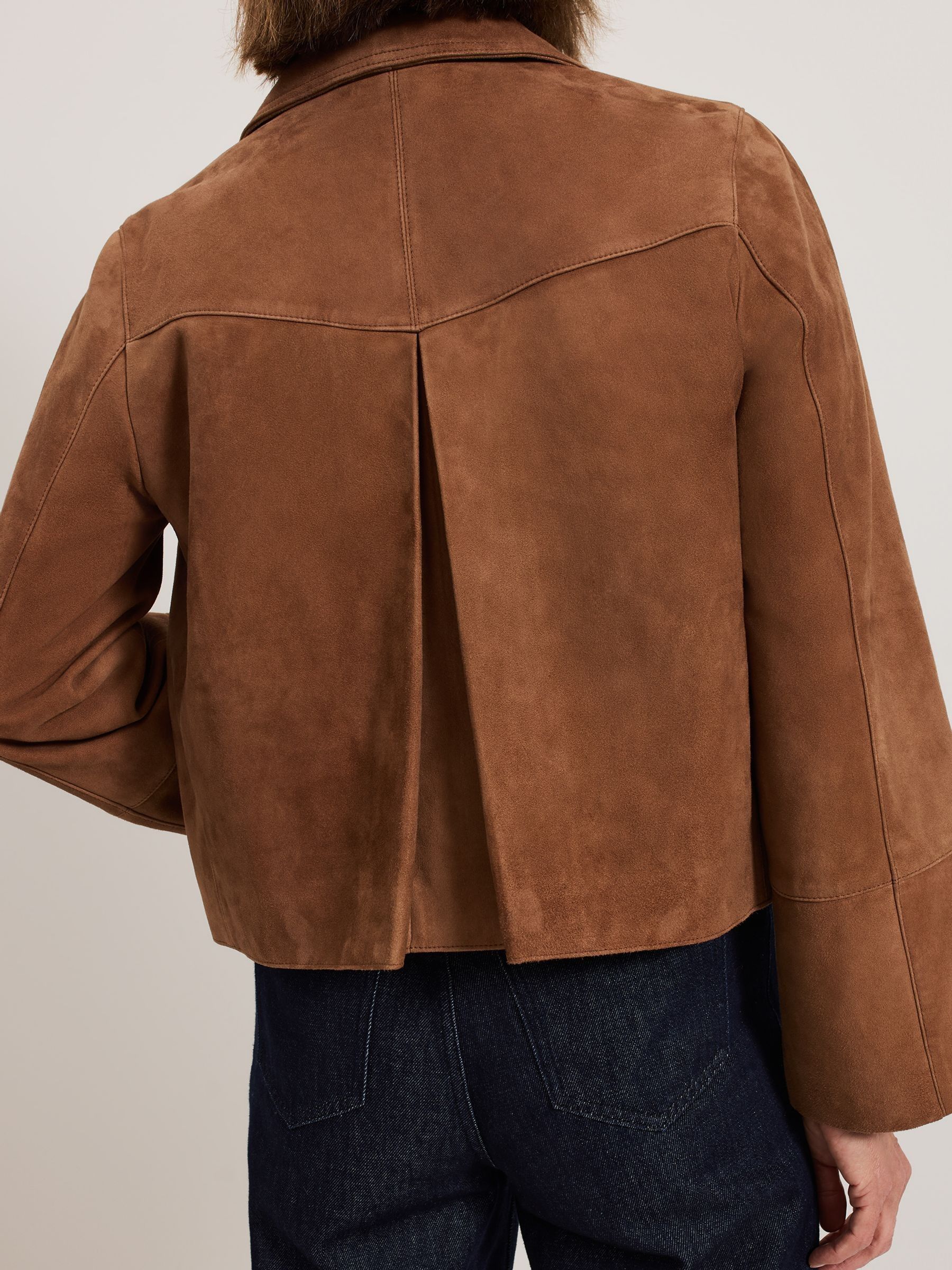 【関税込】PhaseEightスエードジャケット☆Indira Suede Jacket, Buy Phase Eight Natural Indira Suede Jacket from Next Japan