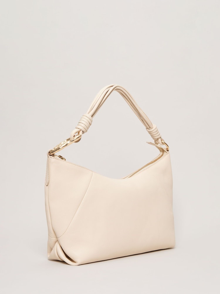 Phase Eight White Twisted Handle Bag - Image 2 of 7
