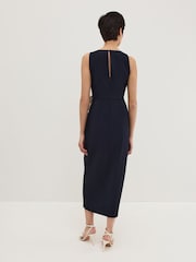 Phase Eight Black Sophia Bow Dress - Image 2 of 7