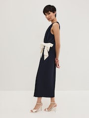 Phase Eight Black Sophia Bow Dress - Image 6 of 7