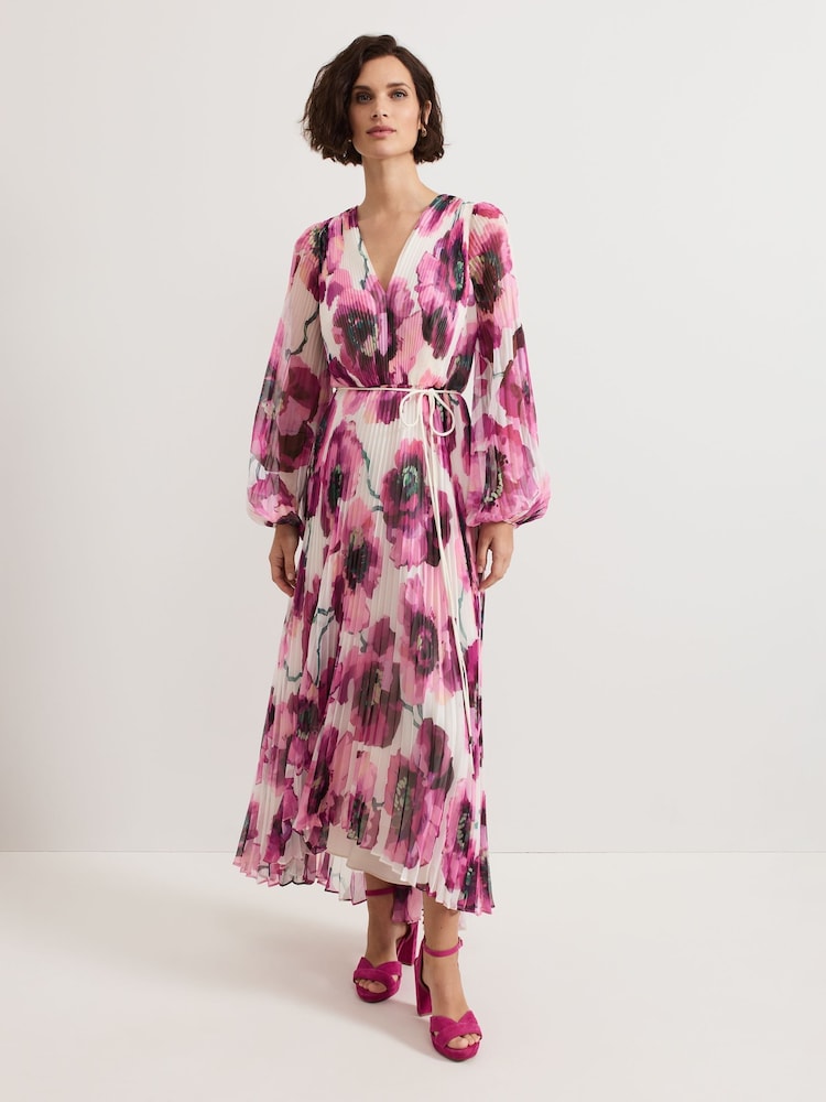 Phase Eight Pink Petite Natalia Dress - Image 1 of 7
