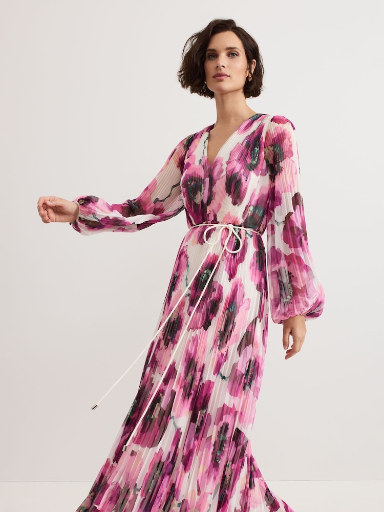 Phase Eight Pink Petite Natalia Dress - Image 3 of 7