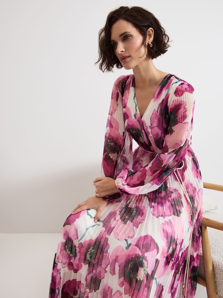 Phase Eight Pink Petite Natalia Dress - Image 6 of 7