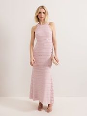 Phase Eight Pink Amitis Sequin Dress - Image 1 of 7