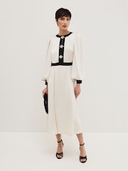 Phase Eight Cream Elizabeth Dress - Image 1 of 7