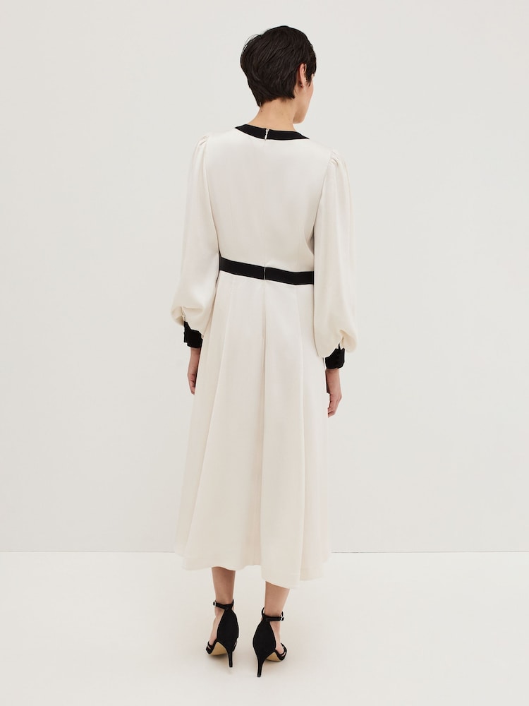 Phase Eight Cream Elizabeth Dress - Image 2 of 7