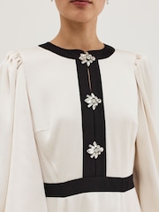 Phase Eight Cream Elizabeth Dress - Image 5 of 7