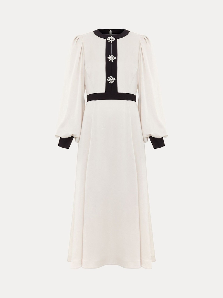Phase Eight Cream Elizabeth Dress - Image 7 of 7