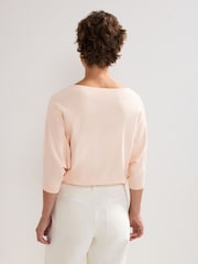 Phase Eight Pink Light Cristine Knit Jumper - Image 2 of 7