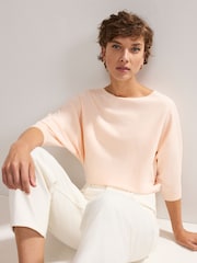 Phase Eight Pink Light Cristine Knit Jumper - Image 4 of 7