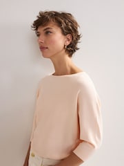 Phase Eight Pink Light Cristine Knit Jumper - Image 5 of 7