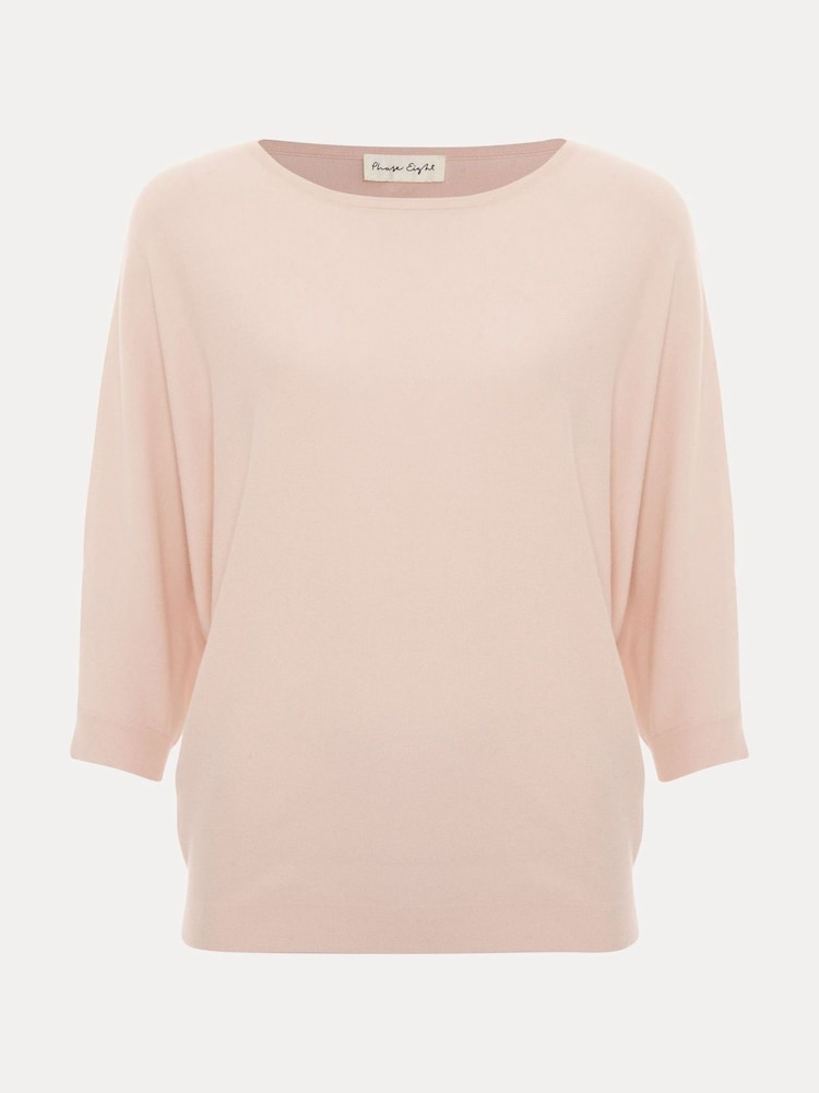 Phase Eight Pink Light Cristine Knit Jumper - Image 7 of 7