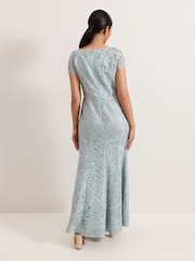 Phase Eight Blue Petite Phia Dress - Image 2 of 7