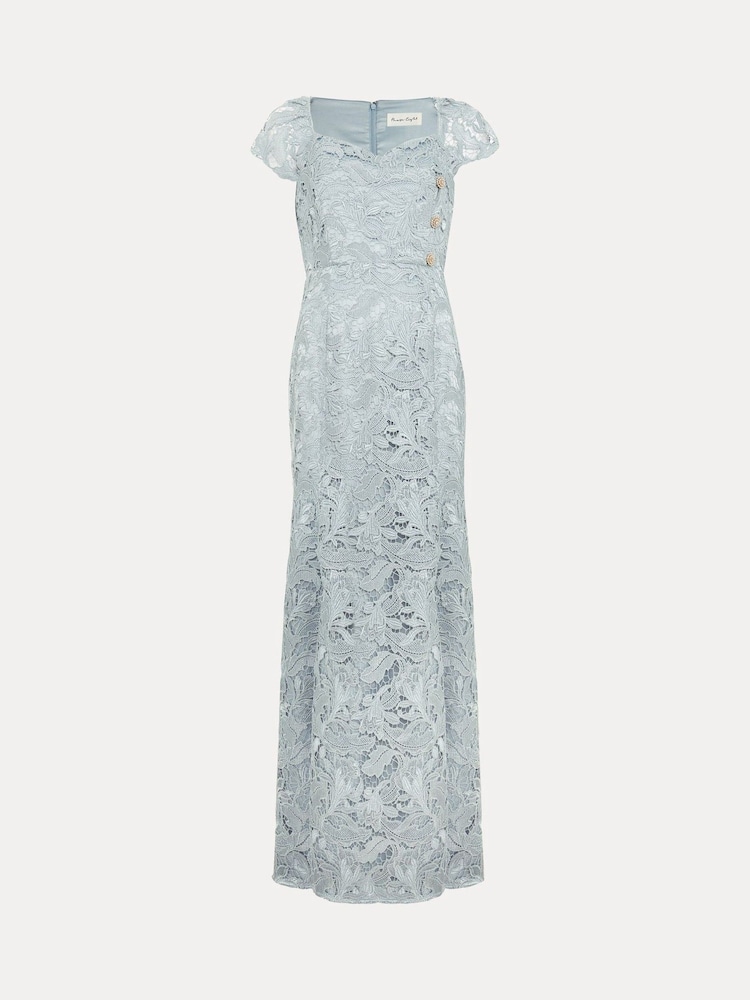 Phase Eight Blue Petite Phia Dress - Image 7 of 7